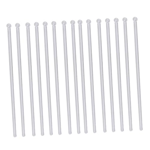 MAGICLULU 100Pcs Juice Stirring Rods Reusable Mixing Sticks for Cocktails Milk Beverages for Parties Home Use