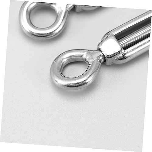 Stainless Steel Wire Rope Tensioner M5 5Pcs Oc Type for Steel Wire Rope miniatura 4