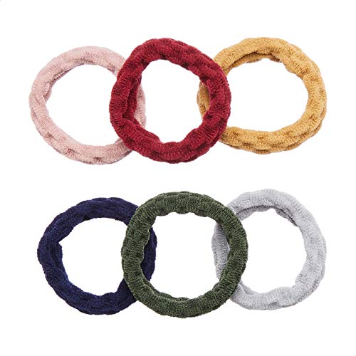 Amazon Brand – Solimo Women’s Rubber Bands in 6 Unique Colours