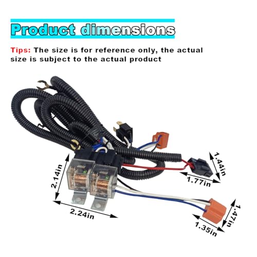 Joycourt JOYCOURT-KKRH246 H4 Headlight Relay Harness Kit thumb #1