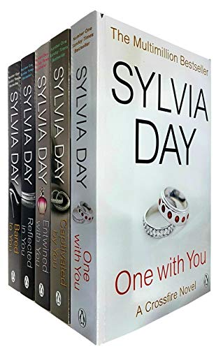 A Crossfire Novel 5 Books Collection Set By Sylvia Day (One With You, Captivated By You, Entwined With You, Reflected In You, Bared To You)