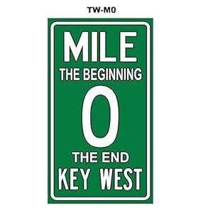 Towel Key West Florida Funny Mile Marker Beautiful Novelty Decorative Design Beach Towel 30 x 60 Soft Cotton Velour Towel Best Idea for The Beach Pool Sunbathing 2 Pack