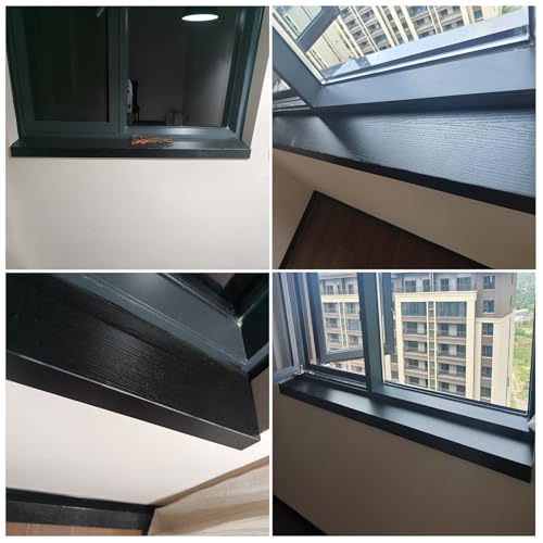 Protector de alféizar de ventana impermeable y texturizado para reforma del hogar 8