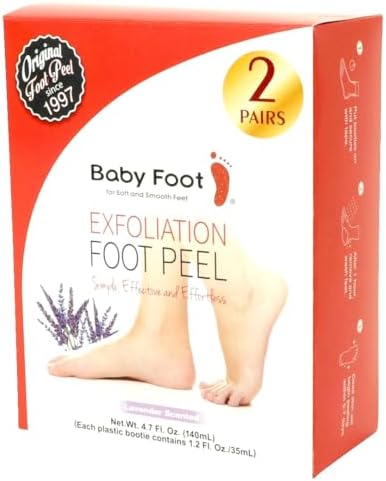 Baby Foot 2 PACK ORIGINAL FOOT PEEL - 2 TREATMENTS INCLUDED