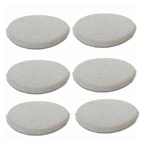 フロアクッショチェア パッド 円形 座面 シート窓シートクッション 椅子 座布団 四季皆宜?防滑背?ダイニングおしゃれ 長時間座っても疲れない かわいい 柔らかい 通気性 高密度フォームお尻が痛くならない 腰が痛く(Size:40*40*4cm/15.7*