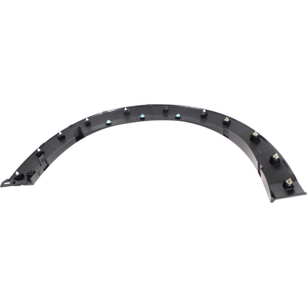 Sekeseauto Front Passenger Side Fender Trim For Mazda CX-3 2016-2022 - Replacement Part #MA1291104, Black Plastic