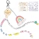 iZoeL Einschulung Geschenk Mädchen Rosa Rechenkette 2025 Schulkind Geschenk Schultüte Füllung Schulanfang Geschenk Glücksbringer mit Grußkarte Geschenkbox