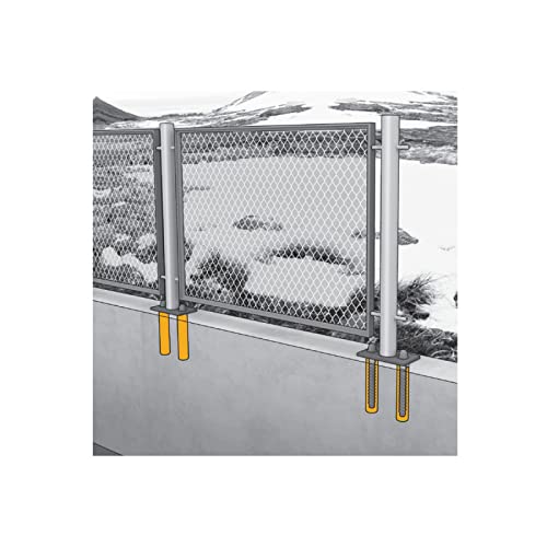 Lot de 12 résines de scellement chimique rapide SIKA Anchorfix-1 Plus - Ton pierre - 300ml