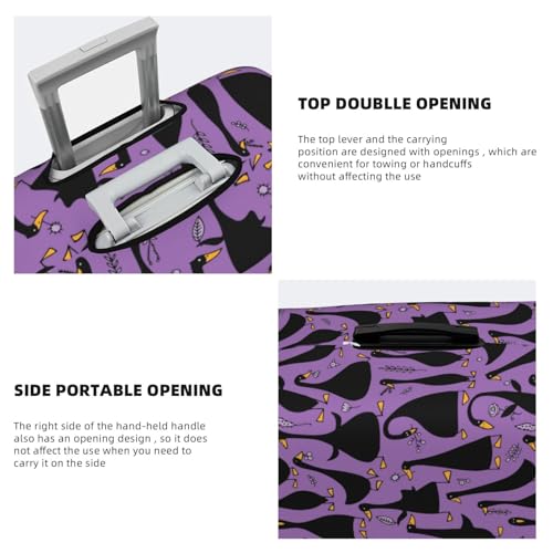 Travel Luggage Cover Protector - Funny Goose Anti-Scratch Suitcase Covers Fits 18-32 Inch Luggage3