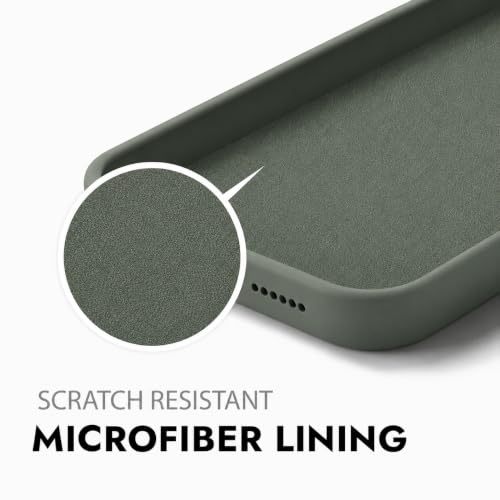 Image of FIRST MART Matte Silicone Back Cover for Samsung Galaxy A27 - Green
