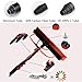 YNITJH Water Fed Pole Kit Extension Pole,Window Washer Wand,Outdoor Window Cleaner Brush Solar Panel Cleaning Tool Washing Tool Tall Window Glass Cleaning Poles Telescopic Water Fed Brush,10.8m/36FT