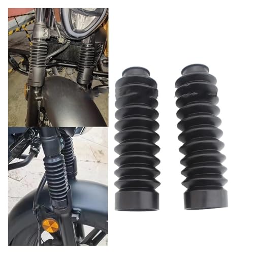 Cubierta de horquilla de goma 36 mm compatible con Honda CB400 SS y CB500 2