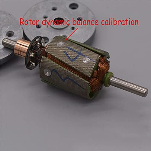 DC12V 4950RPM 55W Replaceable Carbon Brush Micro Motor Double Shaft NMB Ball Bearing Permanent Magnetic Large Torque Mute Motor
