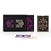 SLOWPLAY 100% Plastic Playing Card Set, 2 Decks (Purple & Gold), Jumbo Index, Poker Size, Superior Flexibility and Durability, Waterproof & Washable, Professional Playing Cards for Texas Holdâ€™em Poker