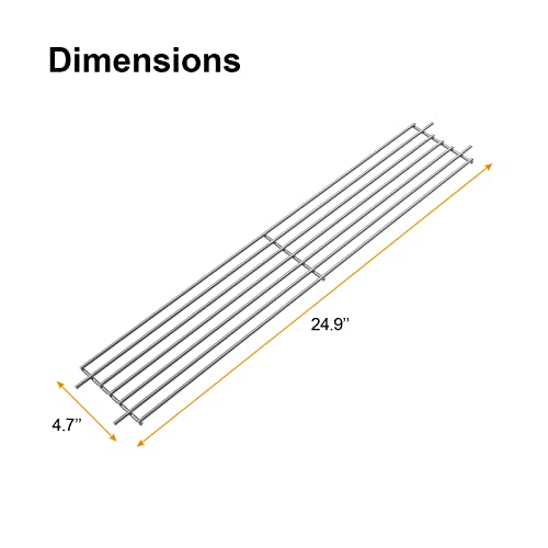 Ls'babq 7513 Grill Warming Rack For Weber Spirit 700, Genesis 1000 To 5500 Grills,Raised Warming Rack Replacement Part For Weber Genesis Silver And Gold(B And C),Stainless Steel #TOP1
