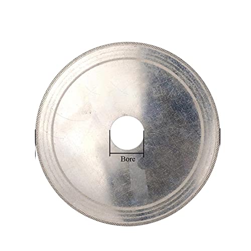 Meule diamantée et 10 disques diamantés fins 30mm grain 100 avec 2 mandrins pour verre