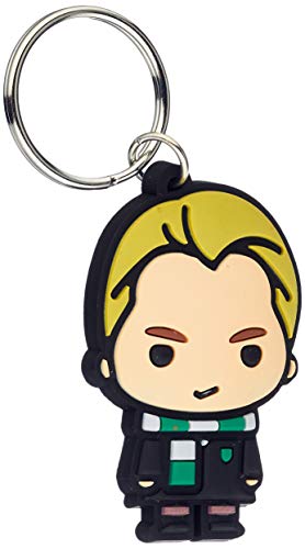 HARRY POTTER Portachiavi Di Gomma Draco Malfoy Chibi