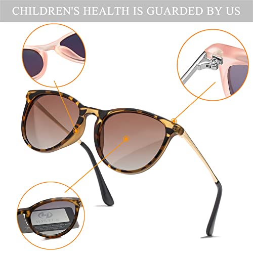 Hjstes HJSUN15J Polarized Kids Sunglasses For Girls Boys, 100% Uv Protection For Children Age 3-9 thumb #7