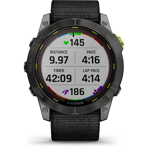 Garmin GPS-Uhr Enduro 2 Titane gris