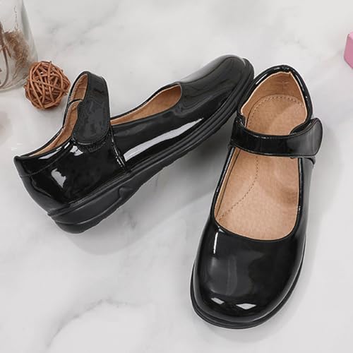 Girls Dress Shoes Toddler Girls Mary Jane Flat Glitter Shoes Kids Wedding Party School Communion Shoes4
