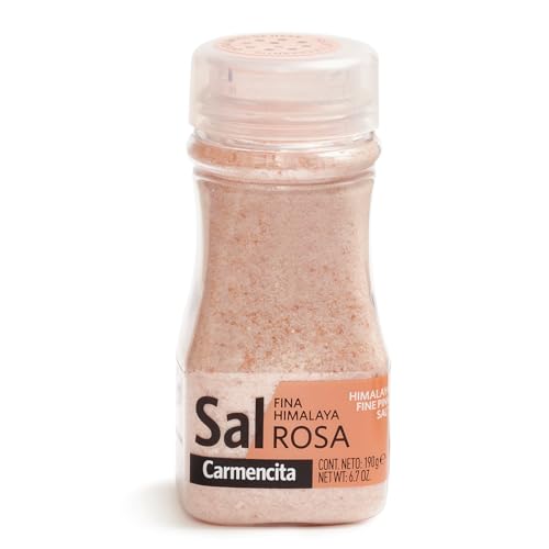 Carmencita Sal Rosa Fina Himalaya, Salero de mesa 190g