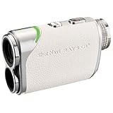Shot Navi(ショットナビ) ゴルフ 距離計 レーザー距離測定器 LaserSniper RAYSシリーズ / 1600y計測 軽量 6倍ズーム 高低差 Type-C充電式 専用ケース付き (RAYS GR +, ホワイト)