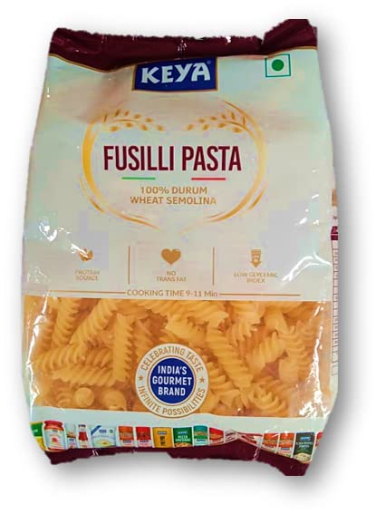 Keya Fusilli Pasta 100% Durum Wheat Semolina 400g | Unique