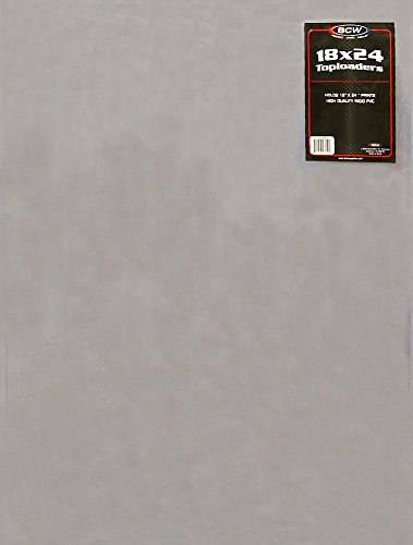 BCW 18 x 24 - Poster Topload Holder - 10 Holders per Pack (Quantity of 10)