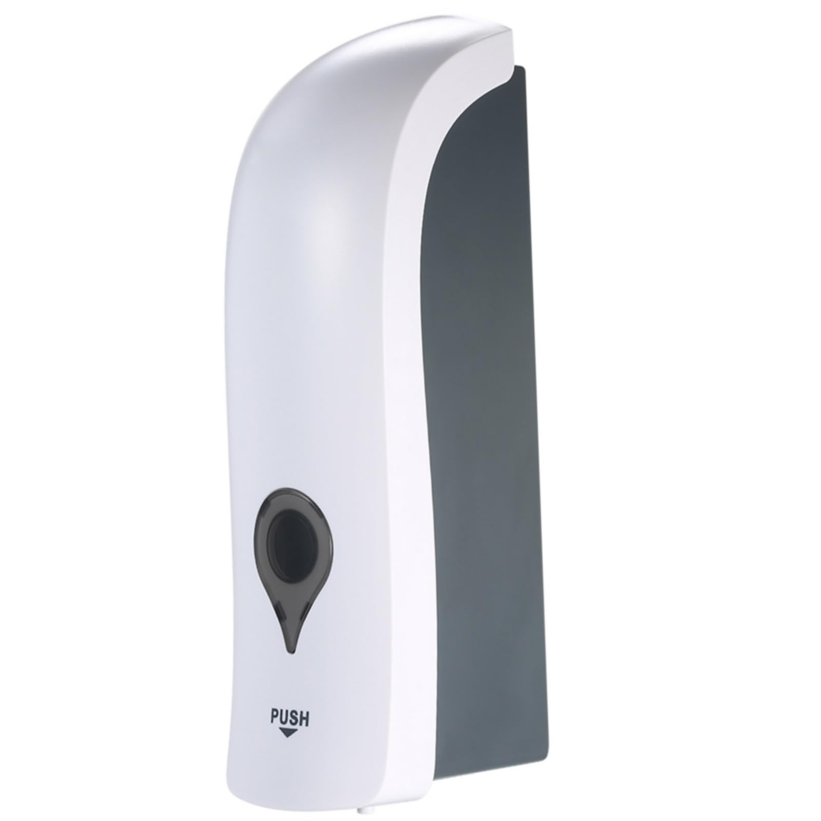 CHUANGDIAN Wall Mounted Soap Dispenser, 300ml Manual Shower Gel & Shampoo Sanitizer Holder for Hotel, Office, Home, Healthcare Facilities