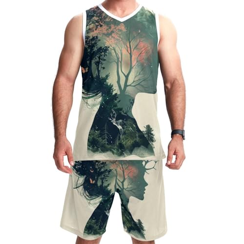 Combinaison de basket-ball pour homme avec poches et maillot unisexe du S au 5XL
