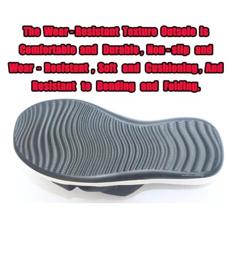 Orthopedic Slides for Women Wide Width Recovery Sandals Plantar Fasciitis Shoes Arch Support Shoes for Women Damping Sole Upgradation Stretch Lightweight Orthopedic Sandals Summer Slippers3