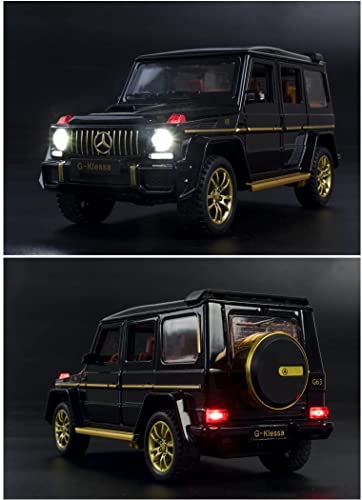 Image of VARIYA ENTERPRISE Metal Pull Back Diecast Car 1:32 Mercedes Amg G63 Pull Back Car Model With Sound Light Boys Gifts Toys For Kids?Pack Of 1?, Multicolor