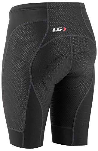 Louis Garneau, Bermuda masculina CB Carbon 2 acolchoada, compressão, desempenho para bicicleta, pret