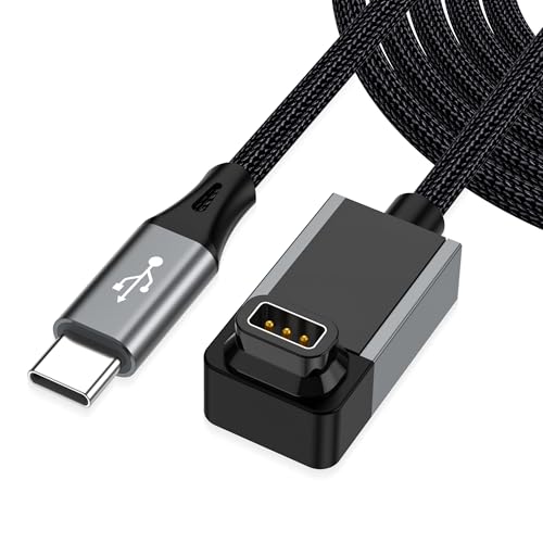 AGVEE 1.5ft Charger for Coros Smartwatch, L-Shape Right Angle