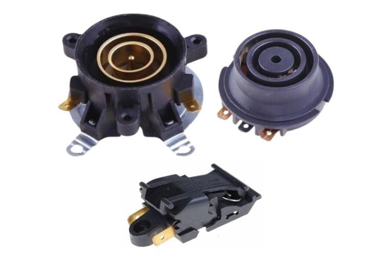 Electric Kettle Thermostat alongwith Normal Close Tempearture Control Kettle Switch with Socket Electric Kettle Part (Set of 3)-picture-27