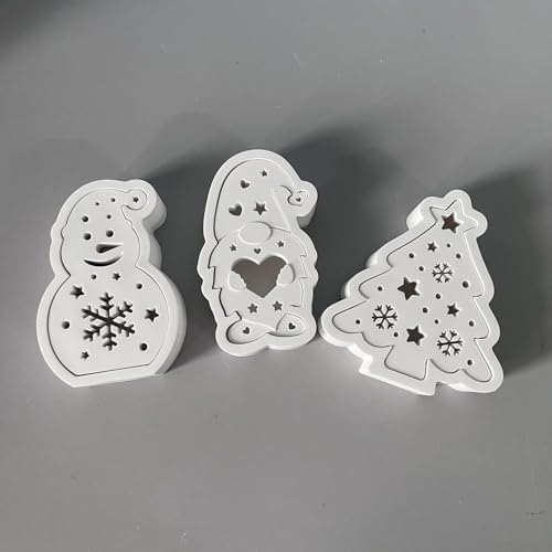 Moule en silicone de Noël pour fabriquer des cadeaux faits main - 6