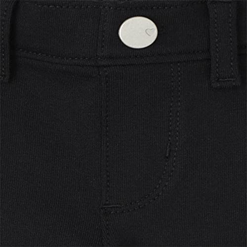 The Children's Place Baby Girls And Toddler Girl French Terry Jeggings Skort, Black, 5T Us #TOP1