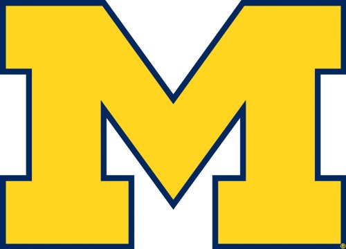 RoomMates RMK1964GM University of Michigan Giant Peel and Stick Wall Decals