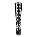Pleaser Women's Vanity-2020/B Knee-High Boot,Black Patent,8 M US