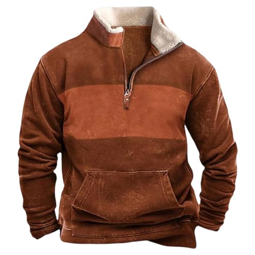 Sweat-shirt à capuche homme doublé polaire idéal pour le streetwear