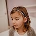 Parker Baby Girl Braided Headbands, Assorted 10 Pack of Hair Accessories for Girls -