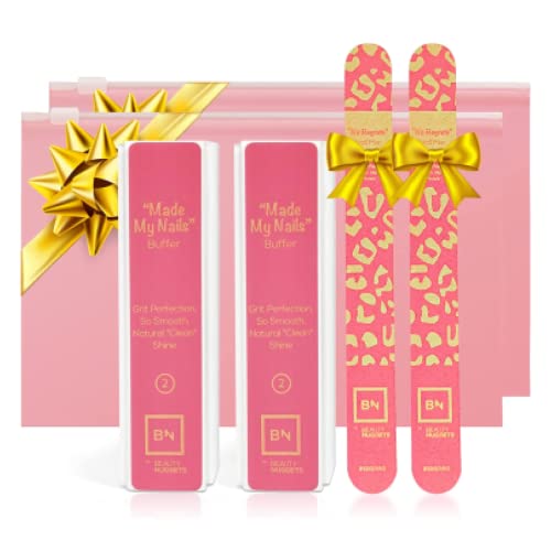 Polissoir ongle brillant et lime à grains 120/180 kit manucure complet