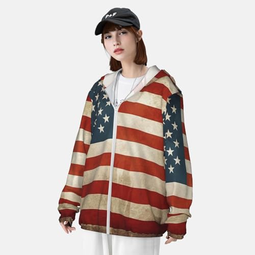 Chaqueta para hombre con protección solar UPF 50+ y capucha miniatura 4