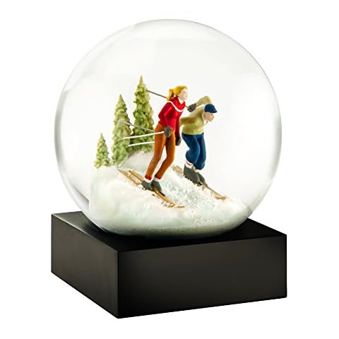 CoolSnowGlobes Skiers Cool Snow Globe Cover