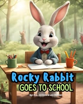 Paperback Rocky Rabbit Goes to School Book