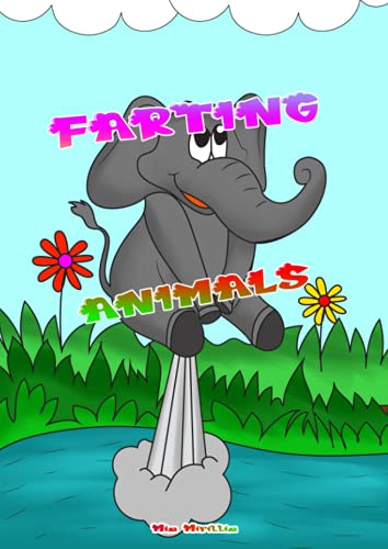 Farting Animals: A Funny Coloring Book For Adults