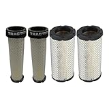 Qty 2: Inner & Outer Air Filters Fits Ferris Replaces 5022892X1