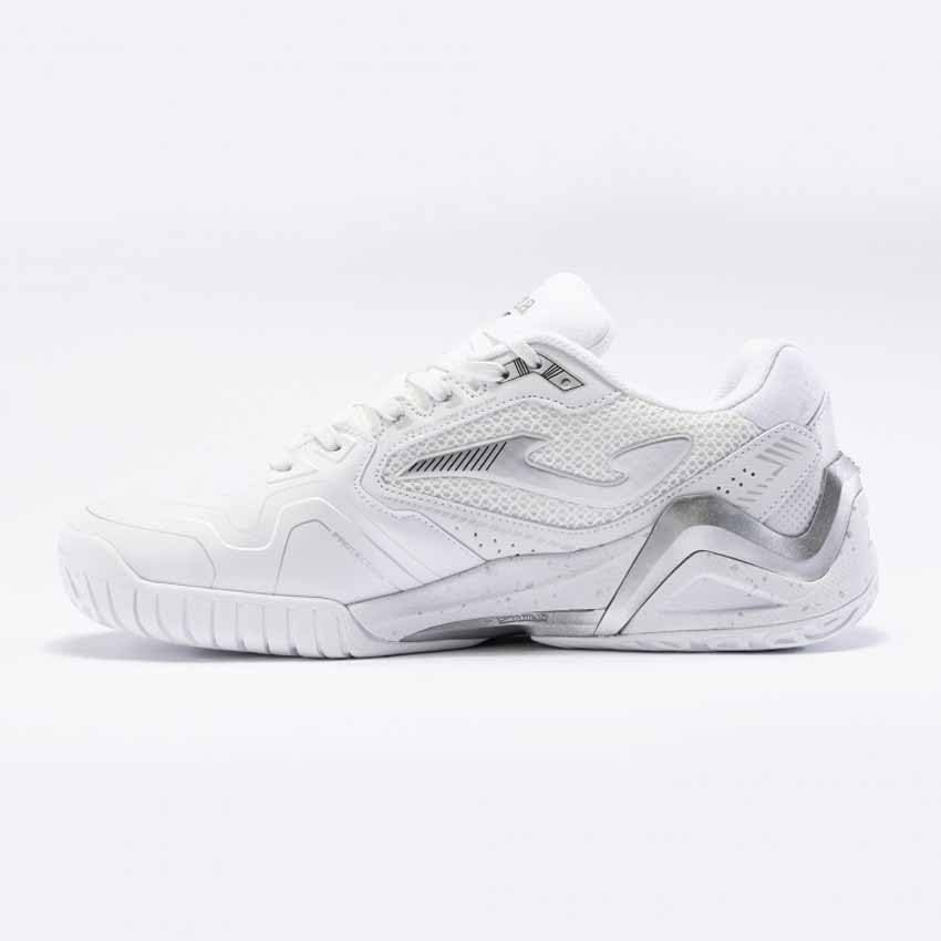 Joma Set Men 2402 TSETS2402AC, Mens, White/Silver, 9.5 US3