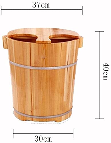 Tina de Pedicure de Madera 37 cm con Cubierta miniatura 2