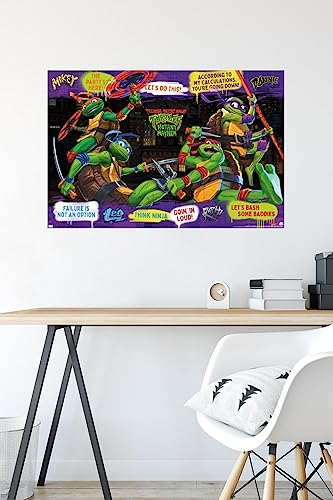 Trends International Teenage Mutant Ninja Turtles: Mutant Mayhem - Phrases Wall Poster thumb #3